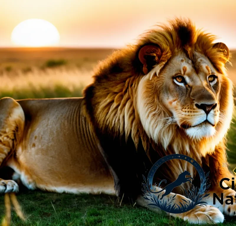 The image should show a majestic Lion's mane