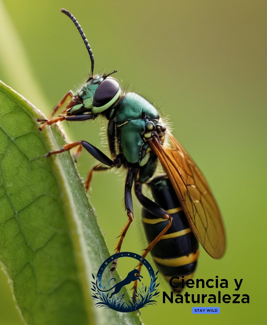 Insects in their natural habitat, conveying importance.