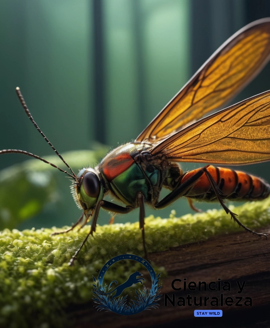 Insects blending into surroundings.
