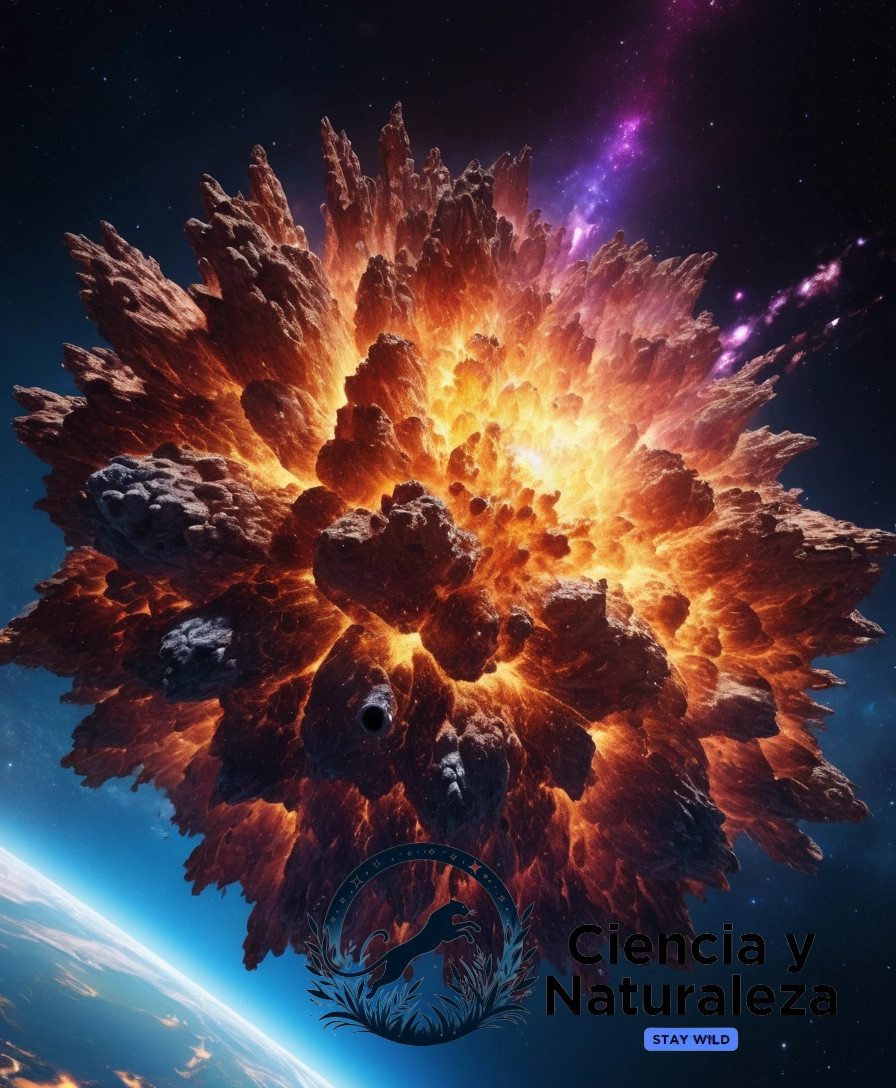 Cosmic explosion or symbiotic organisms.