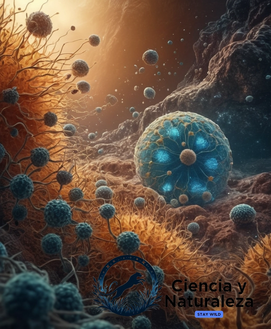 Interconnected cells and organisms.