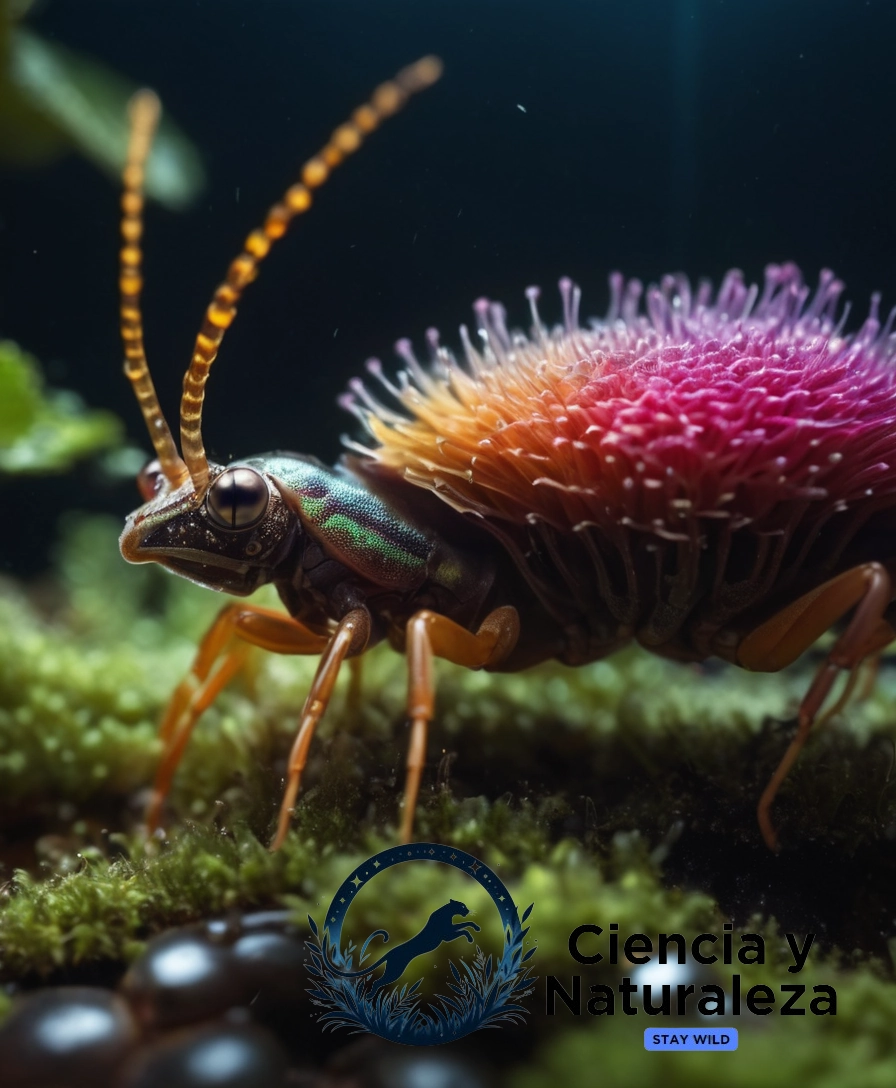 symbiotic organisms interacting, representing revolutionary biology.