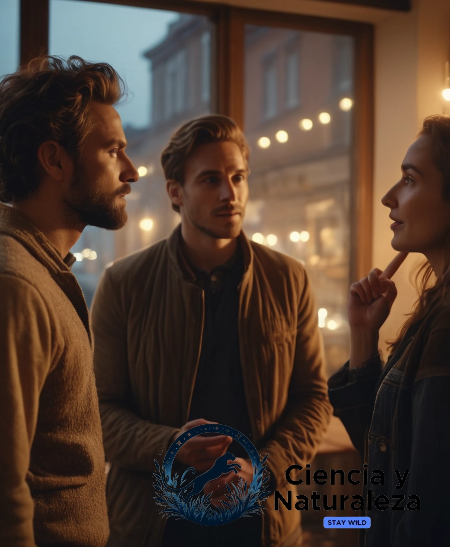 2-3 people interacting, representing communication revolution.