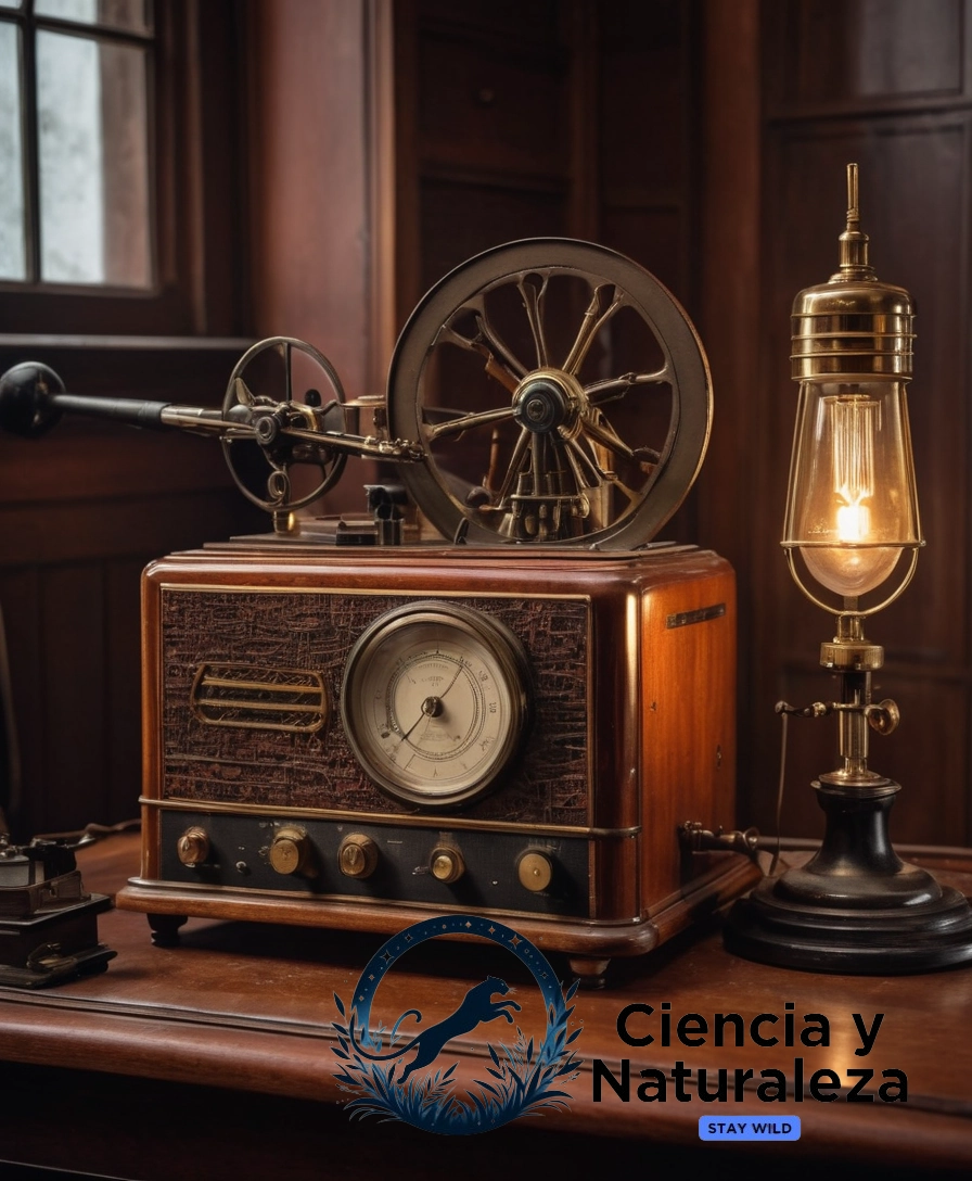 19th-century telegraph and early radio equipment.