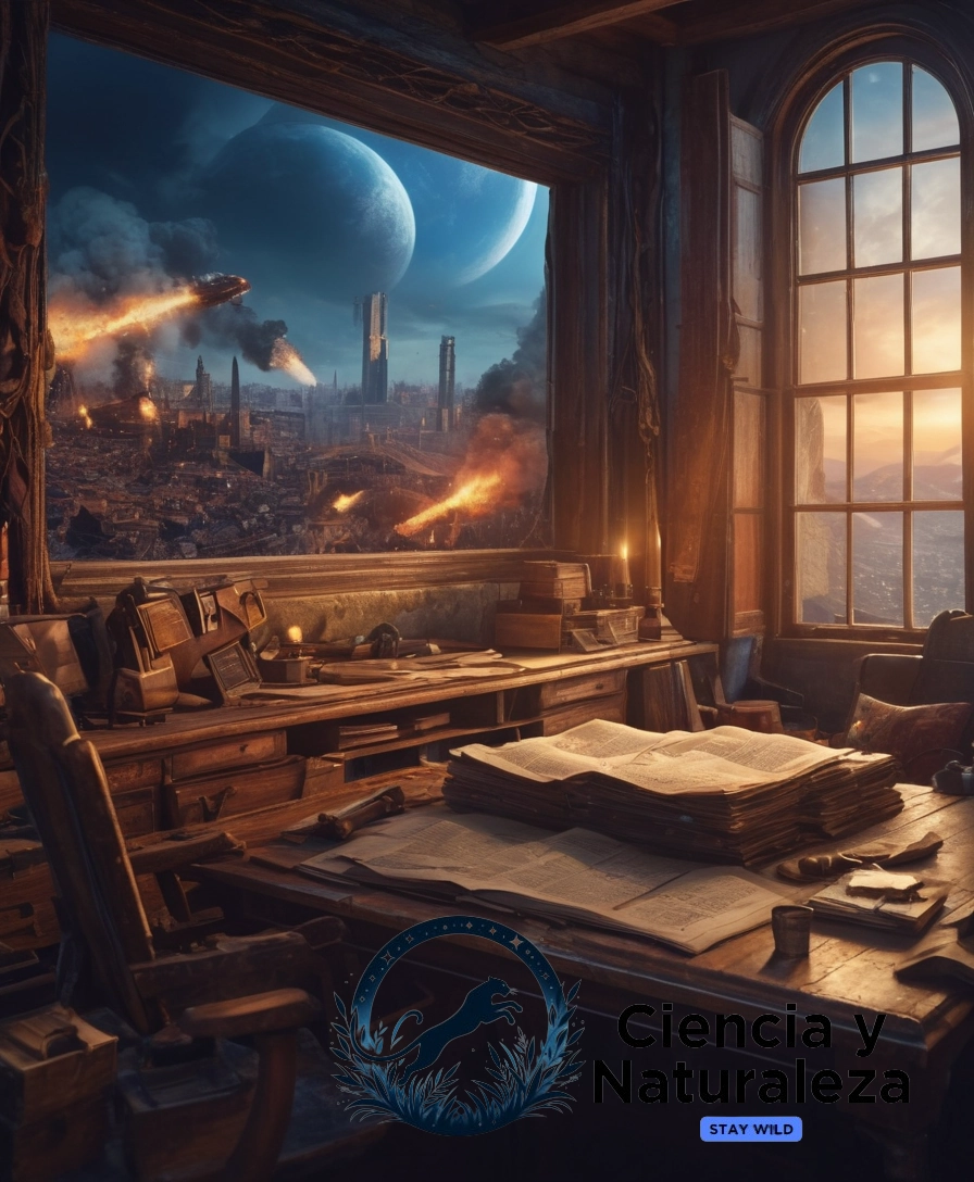 3D revolution-themed illustration with communication elements.
