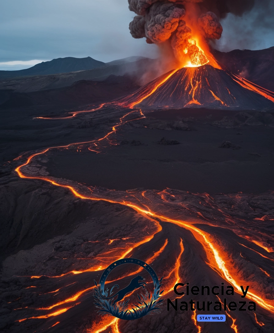 15 volcanic explosion scenes from different angles.